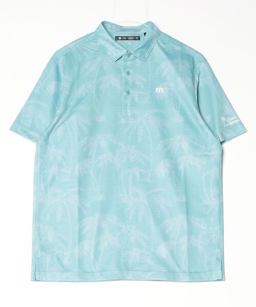 ポロシャツ 半袖 トラヴィスマシュー TravisMathew 半袖パームツリー