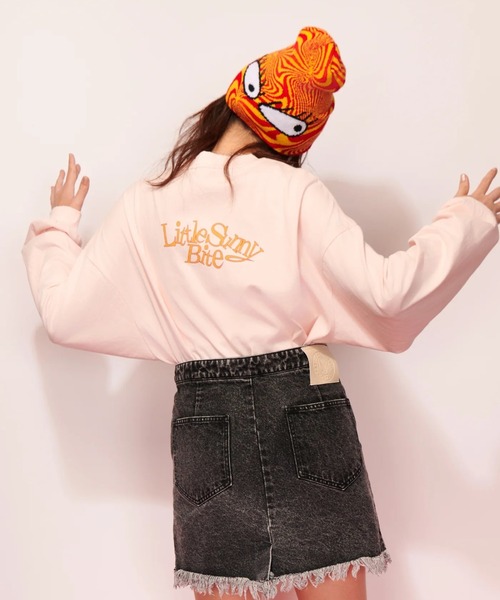「Little sunny bite」 長袖カットソー M ホワイト レディース_画像4