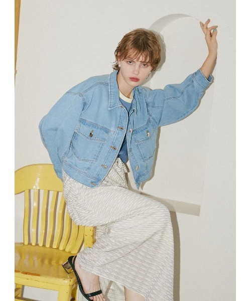 ELLE（レディースGジャン、デニム）｜コート、ジャケット 