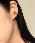 イヤーカフ silver925 ゆがみしのぎ ...の詳細画像3