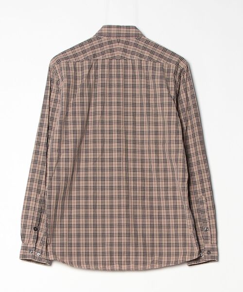 【極美品】BURBERRY 長袖シャツ BURBERRY BLACK LABEL（バーバリーブラックレーベル） チェック柄長袖