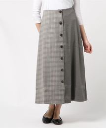 STYLEBLOCK（スタイルブロック） ロング スカート 先染めチェック柄