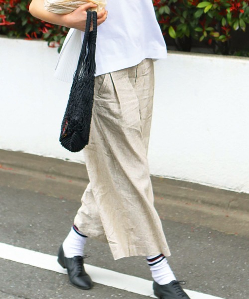 格安即決 パンツ ポリエステル レーヨンリネンパンツ 国産 Www Ladislexia Net