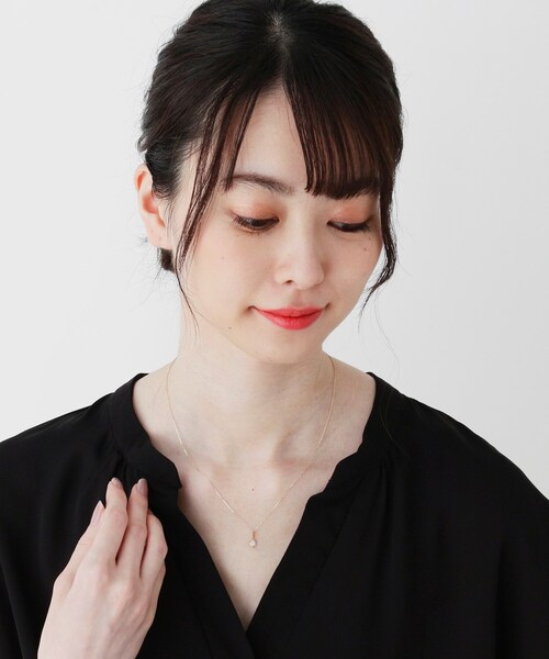 ネックレス 「WEB限定」K10スピリチュアルストーン（オパール）ネックレス レディースの画像