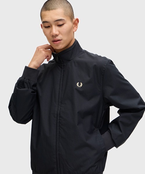 FRED PERRY ナイロンブレンサムジャケット Ｌ FRED PERRY/フレッドペリー] 別注 ナイロンブレンサムジャケット