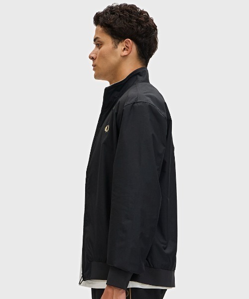ジャケット・アウター FRED PERRY The Brentham Jacket Brentham Jacket - Navy | Mens Coats & Jackets | Bomber
