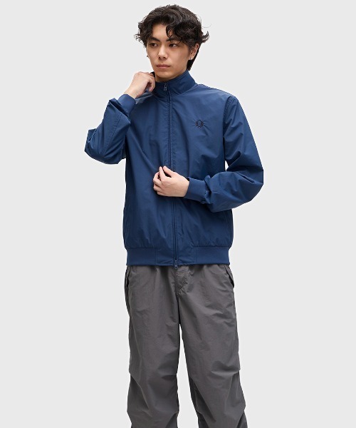 FRED PERRY ナイロンブレンサムジャケット Ｌ FRED PERRY/フレッドペリー] 別注 ナイロンブレンサムジャケット