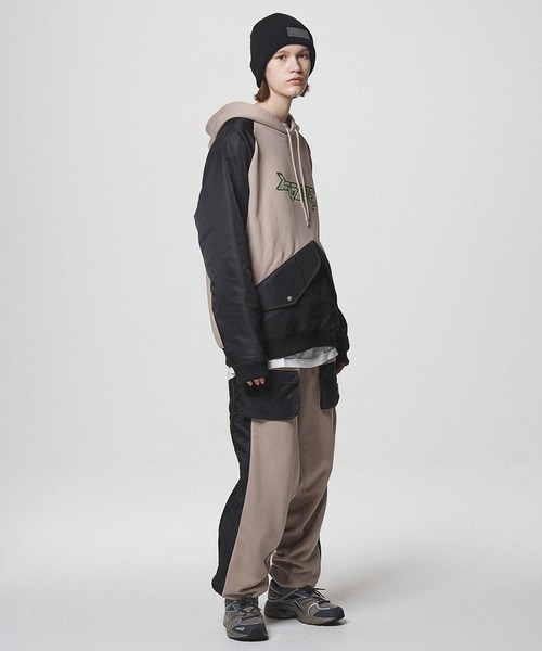 パーカー LIBERE リベーレ / MA-1 MK1 HOODIE ビッグシルエットMA-1デザインフーディー パーカー / 215252 レディー LIBERE パーカー リベーレ / MA-1 MK1 HOODIE ビッグシルエット