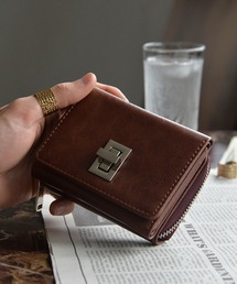 RENAME（バッグ） 財布 Rename 回転金具 3つ折り財布 ウォレット