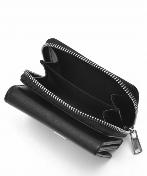 【新品同様】三つ折り財布 黒 フェンディ FENDI 財布 三つ折り財布 折りたたみ財布 小銭入れ