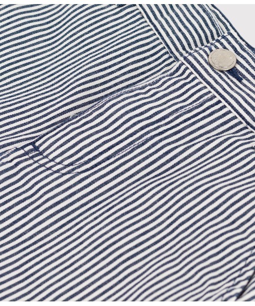 PETIT BATEAU パンツ ヒッコリーストライプパンツ キッズ 子供服