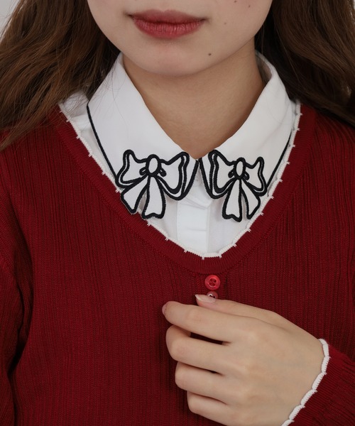 FUNALIVE（ファンアライブ） つけ襟 付け襟 je crois soi レース刺繍