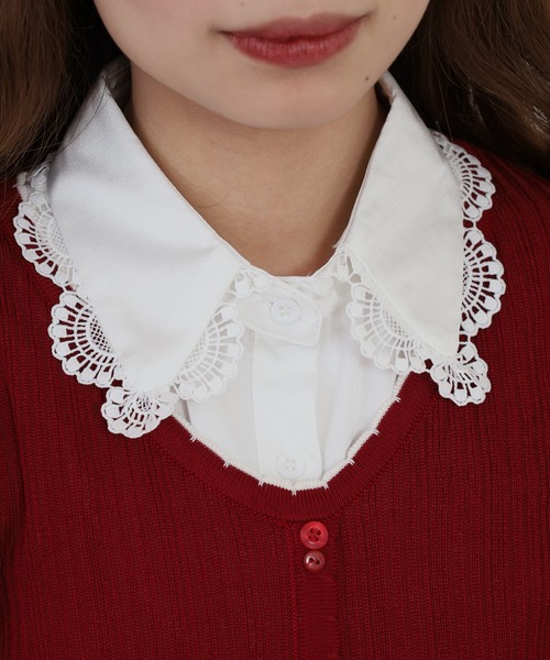 FUNALIVE（ファンアライブ） つけ襟 付け襟 je crois soi レース刺繍