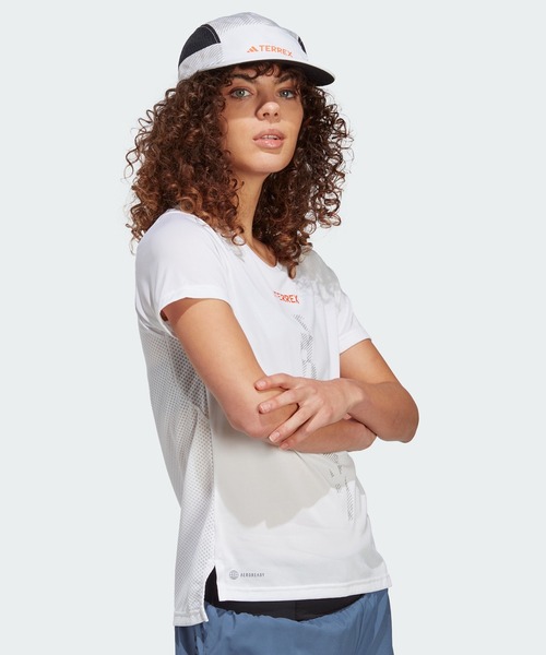 売れ筋商品|||アディダス テレックス Tシャツ レディース トップス MULTI  - Sports T-shirt - linen green adidas tシャツ テレックス アグラヴィック トレイル ランニング