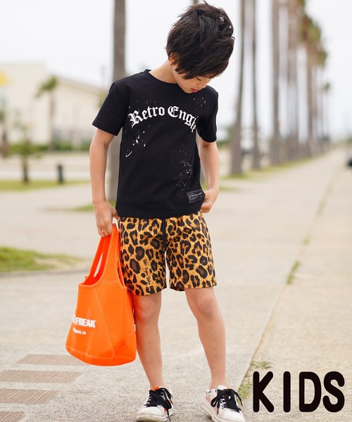 adamsJUGGLER tシャツ O/Eペイントティーキッズ キッズ 子供服