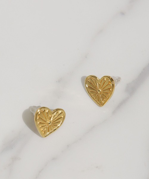 Chibi Jewels ピアス Jewels/Heart Concho Earrings レディース