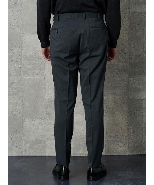 【極美品】PT01 FORWARD テーパード ウール スラックス パンツ 40 PT01 (ピーティーゼロウーノ) BUSINESS SUPER SLIM FIT