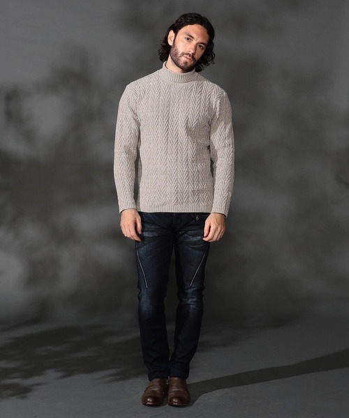 HIDEAWAYS NICOLE（ハイダウェイ ニコル） セーター ニット 「WEB限定