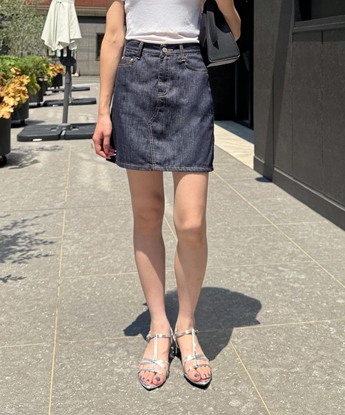 LEMAIRE 変形デニムスカート Women & Unisex Denim | LEMAIRE