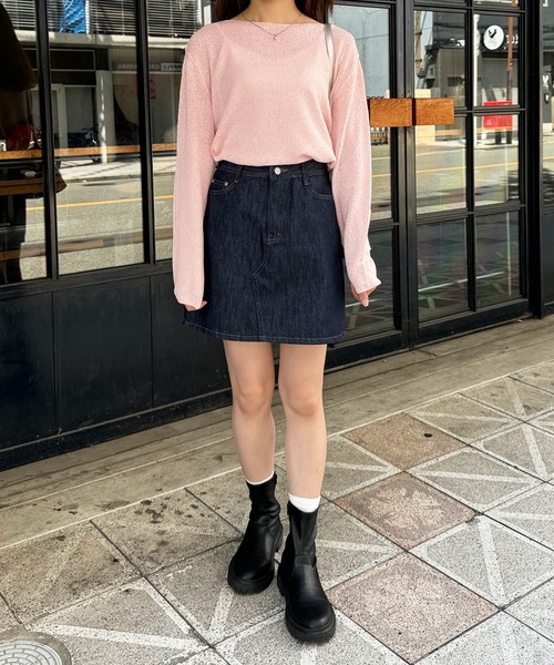 LE MORE デニムスカート デニムミニスカート : ZOZOTOWN Yahoo!店