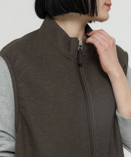 UNIFY ユニフィー 23AW 日本製 ウーリング縮絨ベスト VE02223UN Free BLACK ジレ STILL BY HAND x URBAN RESEARCH DOORS トップス【中古】【UNIFY】 UNIFY ユニフィー 23AW 日本製 ウーリング縮絨ベスト VE02223UN Free