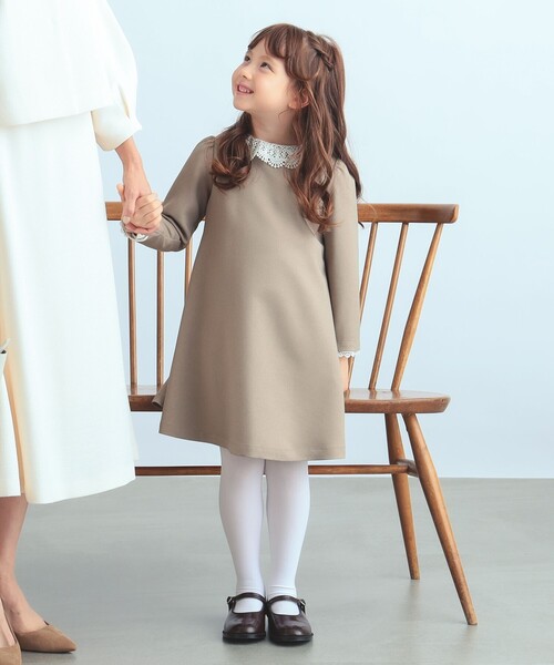 ワンピース 「フォーマル」B:MING by BEAMS / セレモニー レースカラー  