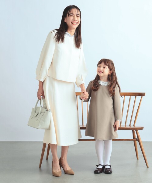 ワンピース 「フォーマル」B:MING by BEAMS / セレモニー レースカラー  