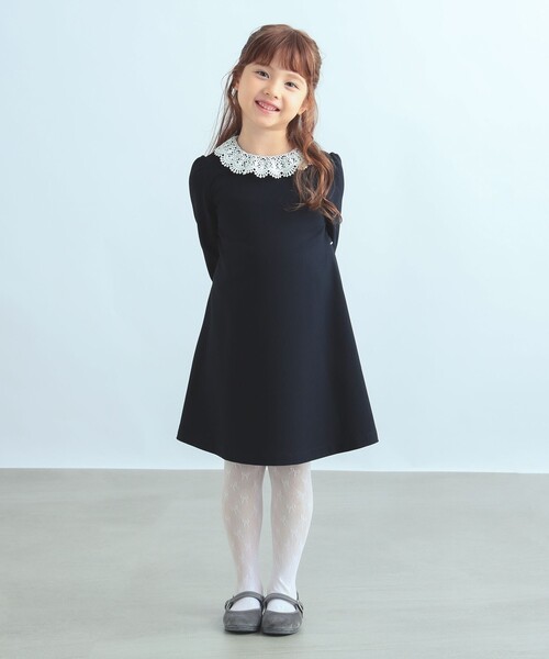 ワンピース 「フォーマル」B:MING by BEAMS / セレモニー レースカラー  