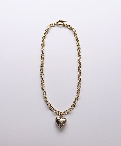 CEMO NEMO（セモネモ） ネックレス 2way アンカーチェーン ハート