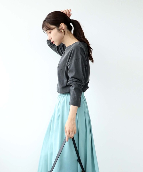Jines tシャツ MIGNONプリントビックロンT レディース