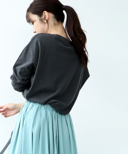Jines tシャツ MIGNONプリントビックロンT レディース