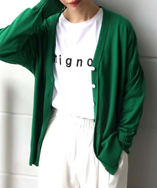 tシャツ MIGNONプリントビックロンT レディース Jines tシャツ MIGNONプリントビックロンT レディース