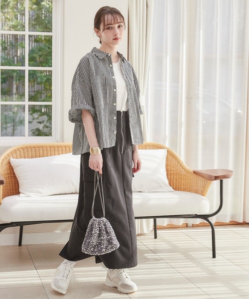 ANGIE ハンドバッグ スパンコール巾着バッグ : ZOZOTOWN Yahoo