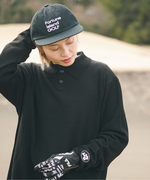 Fortune Island GOLF ポロシャツ 「Fortune Golf」L/S Wool Polo