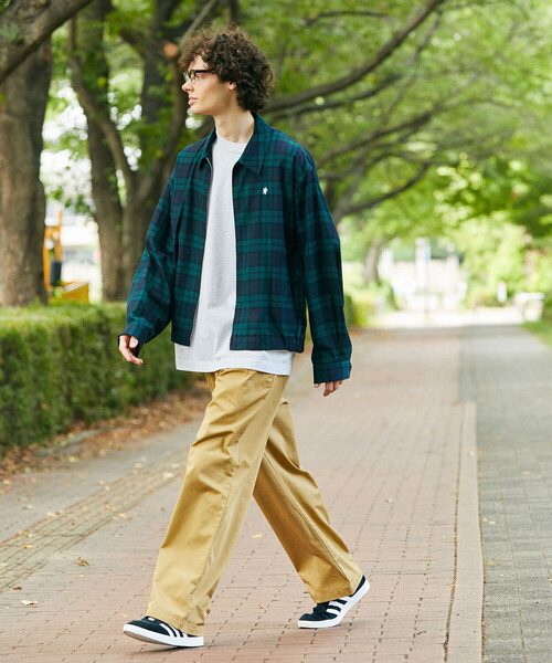 Gymphlex 2タック イージーパンツ　ネイビー gy-e0152ptr-8.jpg