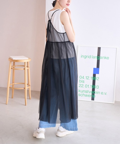 ROPE' PICNIC（ロペ ピクニック） ワンピース バックリボンチュール
