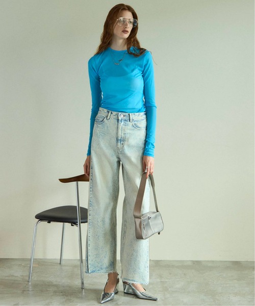 MAISON SPECIAL ジーンズ デニム デニムパンツ Side Long Zip