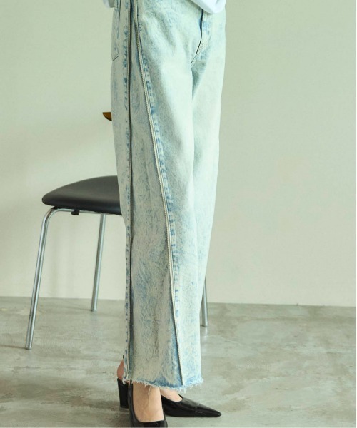 MAISON SPECIAL ジーンズ デニム デニムパンツ Side Long Zip