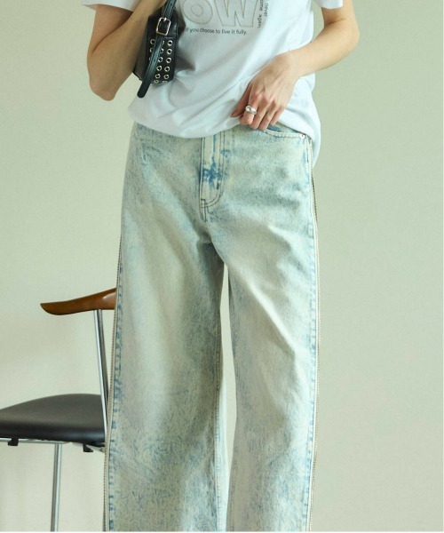 【美品】AMOMENT ロングデニムパンツ Mサイズ Amazon | [HWQFM] レディース ワイド デニム パンツ ロング ハイ