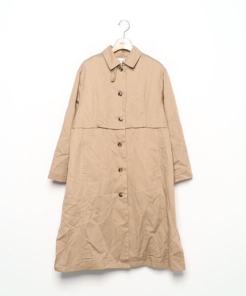 conges payes ADIEU TRISTESSE」 ステンカラーコート 38 ベージュ 