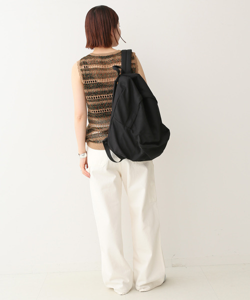 【新品】スピックアンドスパン　RITTO / リット シアーボーダーニット　黒★ 新品】スピックアンドスパン RITTO / リット シアーボーダー