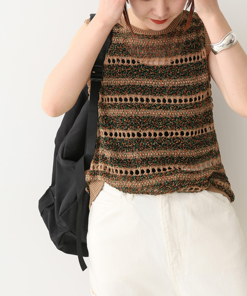 Spick＆Span ニット RITTO / リット シアーボーダーニット