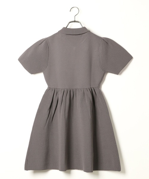 Heather ワンピース ZIPペプラムミニワンピース 126746