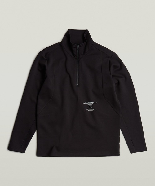 送料込★G-Star★Overdyed Half Zip Tシャツ G-STAR RAW tシャツ MOTION HALF ZIP TWEETER/グラフィック