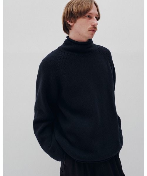 SOPHNET.（ソフネット） セーター ニット WOOL CASHMERE ROLLNECK KNIT