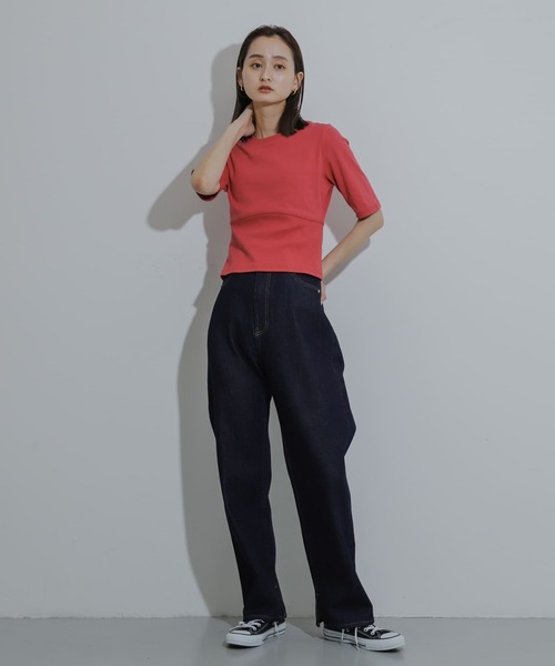 SENSE OF PLACE by URBAN RESEARCH tシャツ ウエストリブ