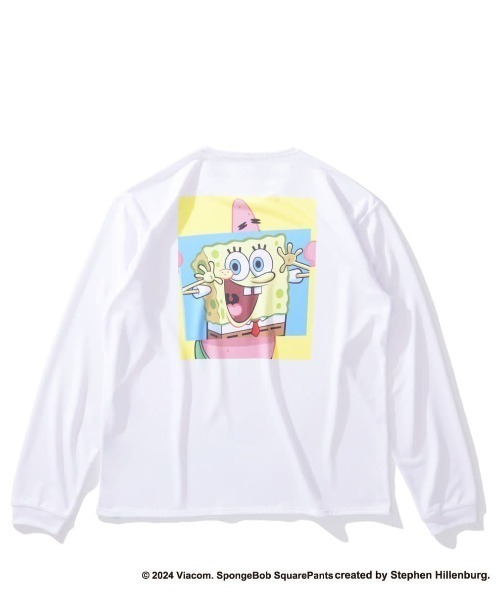 スポンジボブ Tシャツ 長袖（メンズファッション