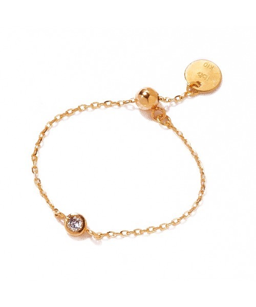 les bonbon（ルボンボン） 指輪 リング adjustable diamond ring