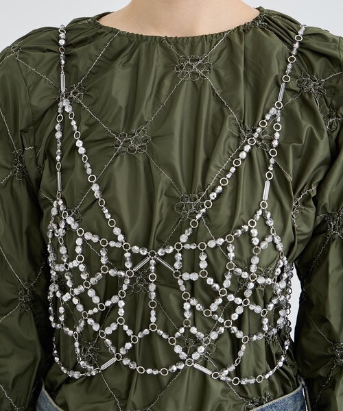 MURAL（ミューラル） ベスト ジレ 「MURRAL/ミューラル」Jewel bustier