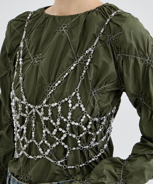 ベスト ジレ 「MURRAL/ミューラル」Jewel bustier/ジュエルビスチェ レディース MURAL ベスト ジレ 「MURRAL/ミューラル」Jewel bustier
